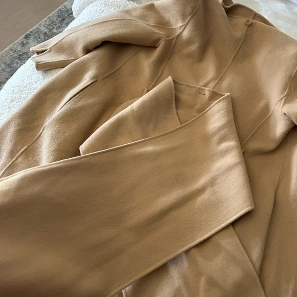 Reiss blended wool belt coat. - Picture 6 of 8